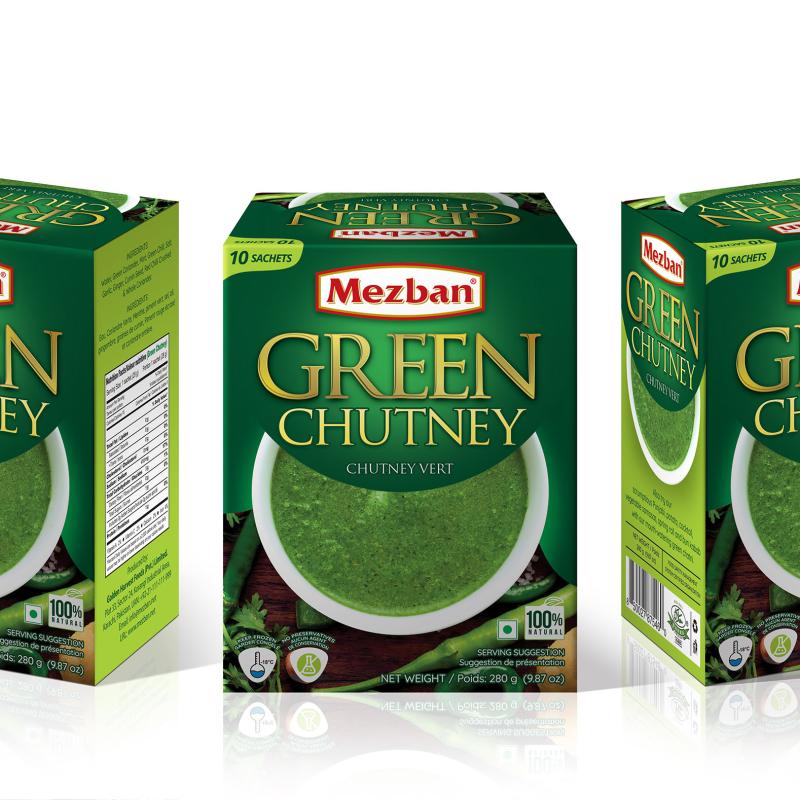 Mezban Green Coriander / Tamarind Chutney