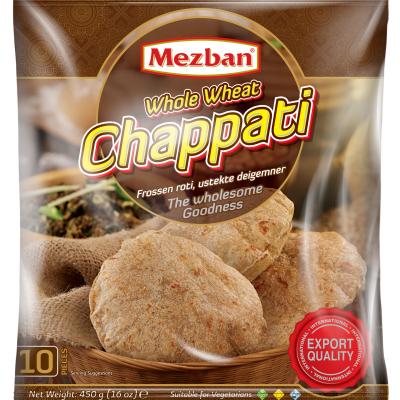 Mezban Whole Wheat Chapatti (10 Pcs)