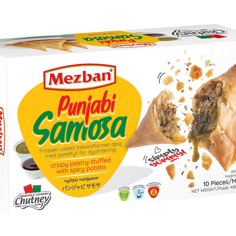 Mezban Punjabi Samosa (Pack of 10 Pcs)