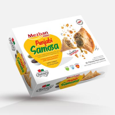 Punjabi Samosa 60Gms 25 Pcs (Card Box)