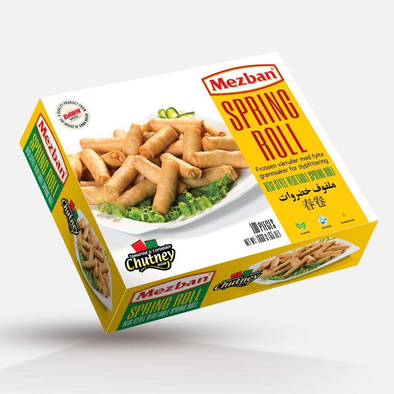 Spring Rolls (Card Box) Pack of 100 pcs